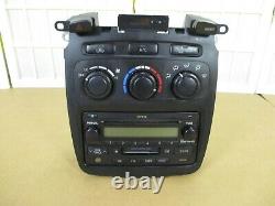 01-07 Toyota Highlander OEM Manual HVAC Heater AC Control Radio CD Climate Dash
