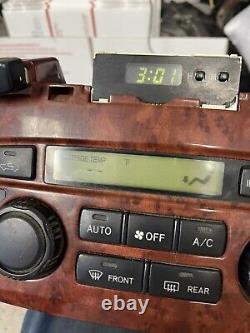 01-07 Toyota Highlander Radio AC Climate Control Dash Bezel OEM 84010-48250