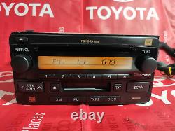 03-11 Toyota OEM Rav4 Celica Highlander 4Runner AM FM Radio Tape CD Player JBL