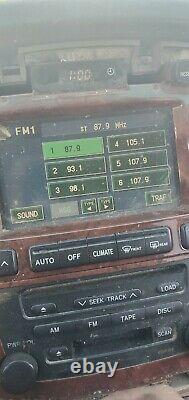 06 07 Toyota Highlander Gps Navigation Screen Hybrid Oem