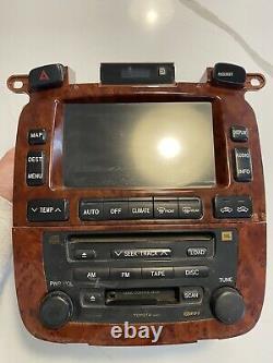 06-07 Toyota Highlander Hybrid Oem Navigation Display Jbl Radio CD Changer