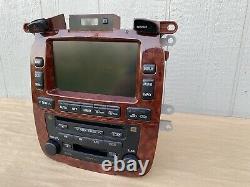 06-07 Toyota Highlander Hybrid Oem Navigation Display Jbl Radio CD Changer