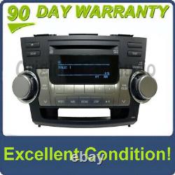 08 09 10 11 12 TOYOTA Highlander OEM Radio Aux MP3 WMA CD Player Stereo A518AW
