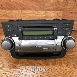 08-10 Toyota Highlander MP3 CD Satellite Radio Receiver 51857 OEM 86120-0E220-C0