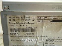 12 13 14 Toyota Highlander Radio Cd Mechanism 57056 86140-0E110 Bulk 2005