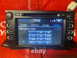 14 15 16 17 18 19 TOYOTA Highlander Entune PLUS RADIO CD apps OEM XM P11329