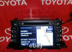 14 15 16 17 18 19 TOYOTA Highlander GPS NAVIGATION RADIO Entune Premium apps OEM