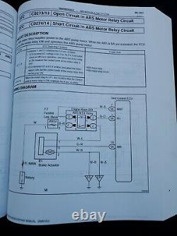 2002 Toyota Highlander Repair Manual Vol 1&2 Preparation Specs Diagnostics Oem