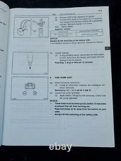 2002 Toyota Highlander Repair Manual Vol 1&2 Preparation Specs Diagnostics Oem