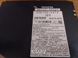 2008-2010 Toyota Highlander Navigation Display OEM 86120-48F00