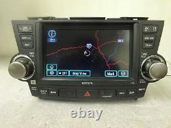 2008-2010 Toyota Highlander OEM GPS NAVIGATION SYSTEM 5th GEN E7015 Gade C JBL