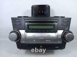 2008-2010 Toyota Highlander Radio Receiver Stereo WMA MP3 CD Player ID 51857 OEM