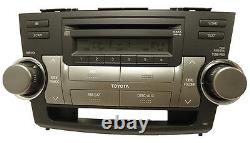 2008 2012 TOYOTA Highlander OEM Satellite Radio 6 Disc Changer MP3 CD Player