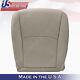 2008 to 2013 For Toyota Highlander Front Passenger Bottom Leather Seat Cover Tan
