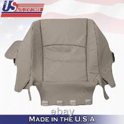 2008 to 2013 For Toyota Highlander Front Passenger Bottom Leather Seat Cover Tan