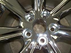2011 11 2012 12 13 Toyota Highlander Alloy Wheel Rim 17 OEM USED 69580 CHROME