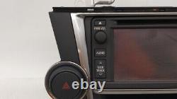 2013-2013 Toyota Highlander Am Fm Cd Player Radio Receiver G3F0X