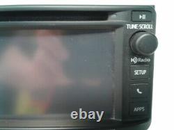 2013 Toyota Highlander Radio CD Player Navigation Display Screen Satellite OEM