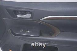 2014 15 16 Toyota Highlander OEM BLACK FRONT PASSENGER DOOR PANEL 67610-0E611-C2