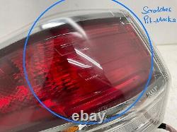 2014 2015 2016 Toyota Highlander Halogen Outer Tail Light (Left/Driver) OEM