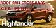 2014-2017 Oem Toyota Highlander Xle / Limited Roof Rack Cross Bar 2 Piece Kit