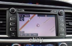2014-2018 Toyota Highlander OEM GPS Navigation Radio TOUCH SCREEN LCD Screen 8