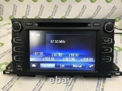 2014 2018 Toyota Highlander OEM JBL Navigation AM FM Radio Receiver