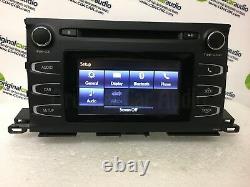 2014 2019 Toyota Highlander OEM AM FM Single CD Touch Screen Bluetooth Radio