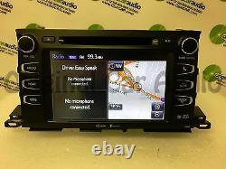 2014-2019 Toyota Highlander OEM Gracenote GPS Navigation HD Radio Receiver 57063