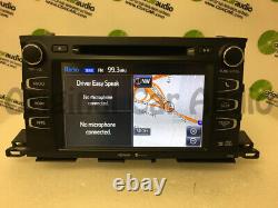 2014-2019 Toyota Highlander OEM Gracenote GPS Navigation HD Radio Receiver 57063