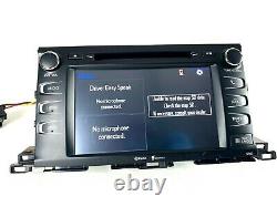 2014 2019 Toyota Highlander Radio Receiver CD Navigation 86100-0E250 57063 OEM