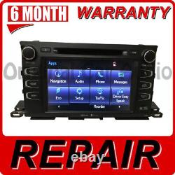 2014 2020 Toyota Highlander OEM Navigation Touch Screen Replacement Repair