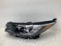 2017 2018 2019 TOYOTA HIGHLANDER LH DRIVER SIDE HALOGEN WithLED HEADLIGHT OEM