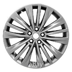 2020-2022 Toyota Highlander 20x8 OEM Reconditioned Aluminum Wheel Medium Silver