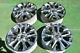 20 Toyota Highlander Limited OEM Factory Platinum Clad Wheels 4260D0E030 2021