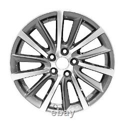 75214 Reconditioned OEM Aluminum 18in Wheel Fits 2017-19 Toyota Highlander