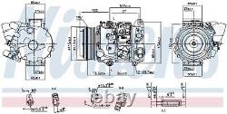 890142 Nissan Compressor, Air Conditioner for Toyota