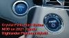 Crystal Power Start Button Mod On 2021 Toyota Highlander Hybrid Platinum