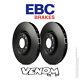 EBC OE Front Brake Discs 328mm for Lexus NX300h 2.5 hybrid 194bhp 2014- D7498