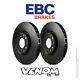 EBC OE Rear Brake Discs 288mm for Toyota Highlander 3.3 2WD 2000-2003 D7228