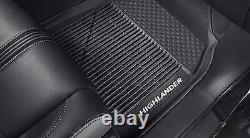 GENUINE TOYOTA 2014-2018 Highlander All Weather Floor Liners Mats with logo OEM