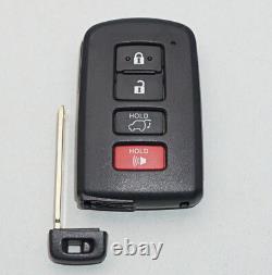 Like New Oem 14-18 Toyota Highlander Proximity Smart Keyless Remote 89904-0e121