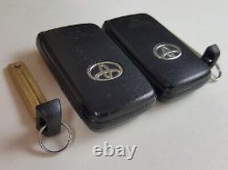 Lot Of 2 Original Toyota Highlander 08-13 Oem Smart Key Less Entry Remote Insert
