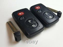 Lot Of 2 Original Toyota Highlander 08-13 Smart Key Less Entry Remote Oem Insert