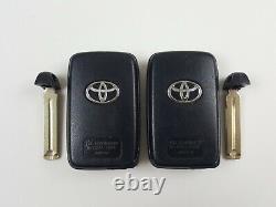 Lot Of 2 Original Toyota Highlander 08-13 Smart Key Less Entry Remote Oem Insert