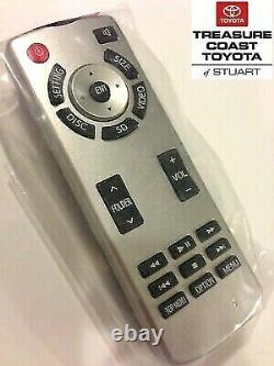 New Oem Toyota Highlander & Sequoia DVD Entertainment Remote Controller