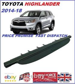 New Toyota Highlander 2014-18 Parcel Shelf Load Cover