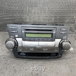 OEM 2008-2010 TOYOTA Highlander Radio Audio MP3 CD Player Stereo Receiver