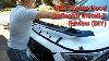 Oem Toyota Hood Deflector Installation Review Diy For 2020 2022 Toyota Highlander