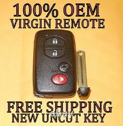 Oem Virgin 07-14 Toyota Highlander Smart Keyless Remote Fob Proximity Hyq14aab